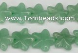 CRG15 15.5 inches 16*16mm star green aventurine gemstone beads