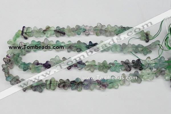 CRG17 15.5 inches 16*16mm star fluorite gemstone beads wholesale