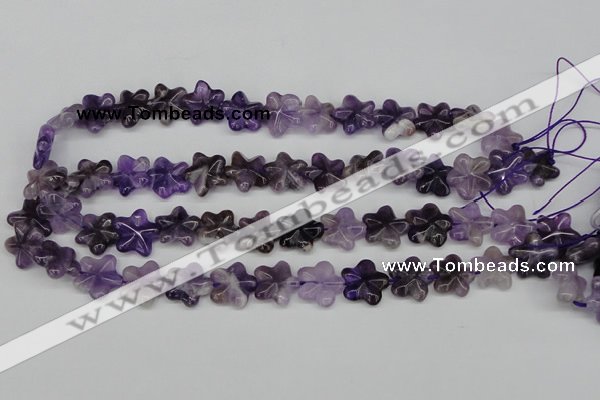 CRG19 15.5 inches 16*16mm star amethyst gemstone beads wholesale