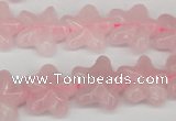 CRG25 15.5 inches 16*16mm star rose quartz gemstone beads wholesale