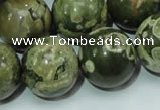 CRH103 15.5 inches 20mm round rhyolite beads wholesale