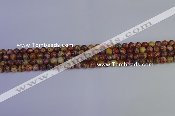 CRH500 15.5 inches 4mm round rhyolite gemstone beads wholesale