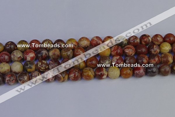 CRH505 15.5 inches 14mm round rhyolite gemstone beads wholesale