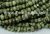 CRH51 15.5 inches 4*6mm faceted rondelle rhyolite beads wholesale