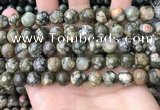 CRH563 15.5 inches 10mm round rhyolite beads wholesale