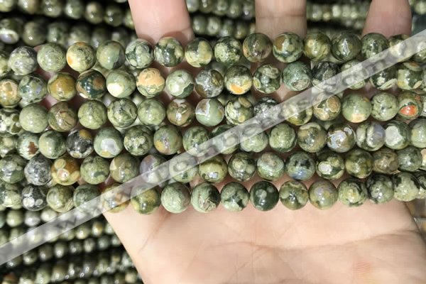 CRH570 15.5 inches 4mm round rhyolite gemstone beads wholesale