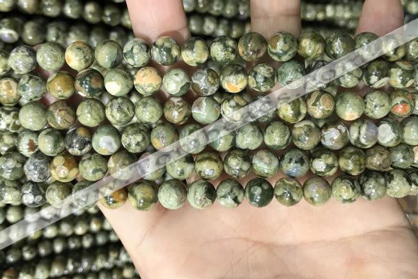 CRH571 15.5 inches 6mm round rhyolite gemstone beads wholesale