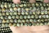 CRH572 15.5 inches 8mm round rhyolite gemstone beads wholesale