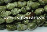 CRH64 15.5 inches 10*14mm faceted teardrop rhyolite beads wholesale