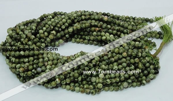CRH98 15.5 inches 6mm round rhyolite beads wholesale
