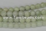 CRO04 15.5 inches 6mm round butter jade gemstone beads wholesale