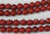 CRO06 15.5 inches 6mm round red jasper beads wholesale