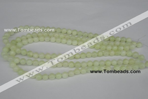 CRO110 15.5 inches 8mm round New jade beads wholesale