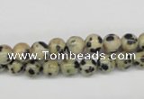 CRO12 15.5 inches 6mm round dalmatian jasper beads wholesale