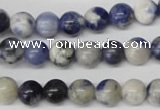 CRO120 15.5 inches 8mm round sodalite gemstone beads wholesale