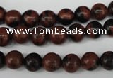 CRO126 15.5 inches 8mm round mahogany obsidian beads wholesale