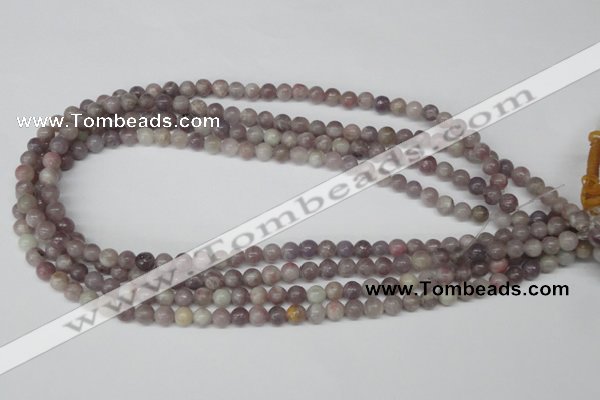 CRO15 15.5 inches 6mm round lilac jasper beads wholesale