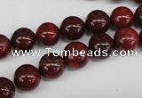 CRO186 15.5 inches 10mm round brecciated jasper  beads wholesale