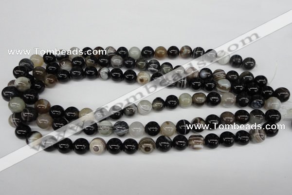 CRO198 15.5 inches 10mm round agate gemstone beads wholesale