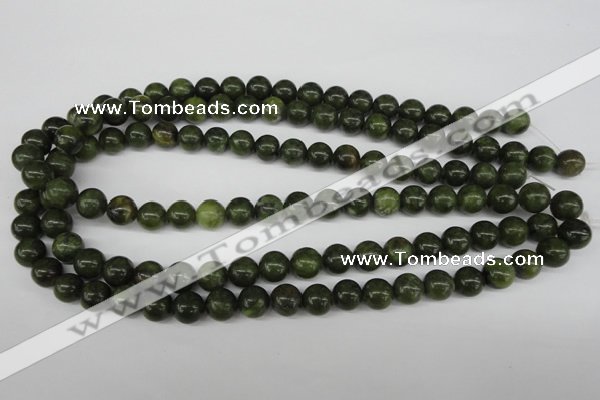 CRO211 15.5 inches 10mm round canadian jade beads wholesale