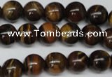 CRO216 15.5 inches 10mm round yellow tiger eye beads wholesale