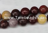 CRO248 15.5 inches 10mm round mookaite gemstone beads wholesale