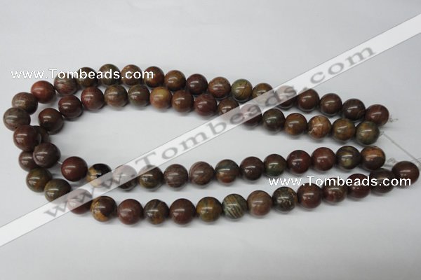 CRO281 15.5 inches 12mm round jasper gemstone beads wholesale