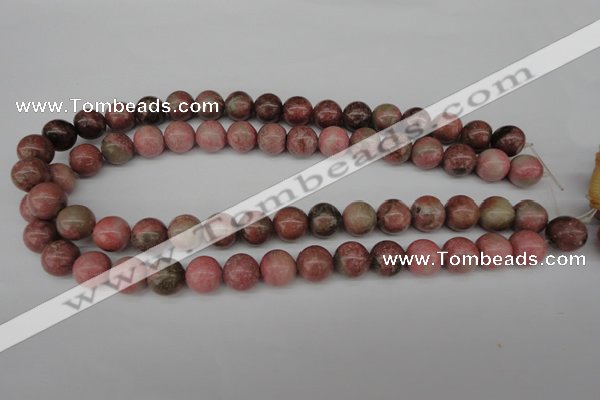 CRO285 15.5 inches 12mm round rhodochrosite beads wholesale