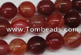 CRO302 15.5 inches 12mm round agate gemstone beads wholesale