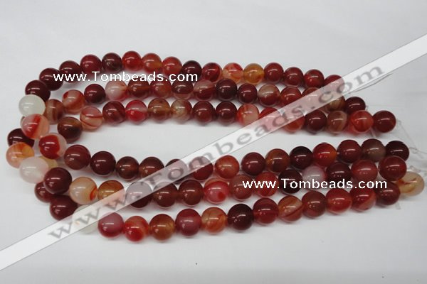 CRO302 15.5 inches 12mm round agate gemstone beads wholesale