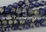 CRO31 15.5 inches 6mm round sodalite gemstone beads wholesale