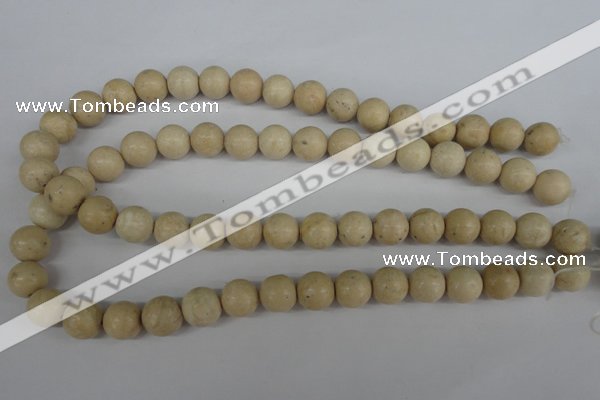 CRO326 15.5 inches 12mm round jasper gemstone beads wholesale