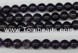 CRO33 15.5 inches 6mm round amethyst gemstone beads wholesale