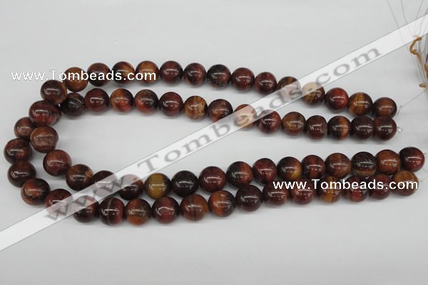 CRO339 15.5 inches 12mm round red tiger eye beads wholesale