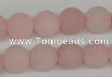 CRO342 15.5 inches 12mm round rose quartz beads wholesale