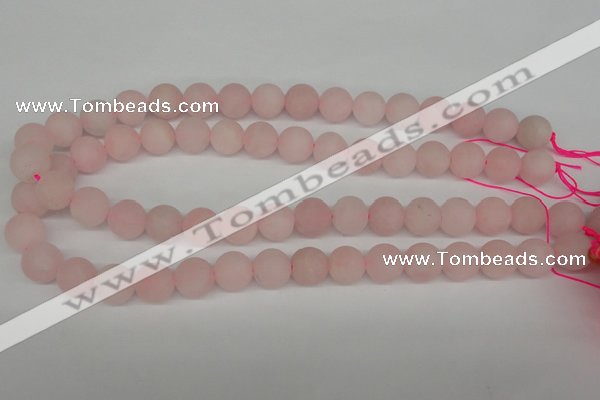 CRO342 15.5 inches 12mm round rose quartz beads wholesale