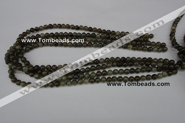 CRO37 15.5 inches 6mm round labradorite gemstone beads wholesale