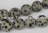 CRO385 15.5 inches 14mm round dalmatian jasper beads wholesale