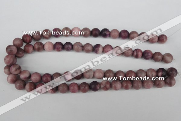 CRO392 15.5 inches 14mm round dyed kiwi stone beads wholesale