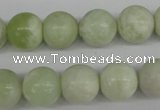 CRO393 15.5 inches 14mm round butter jade beads wholesale