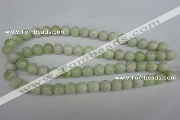 CRO393 15.5 inches 14mm round butter jade beads wholesale