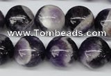 CRO425 15.5 inches 16mm round dogtooth amethyst beads wholesale