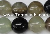 CRO437 15.5 inches 16mm round agate gemstone beads wholesale