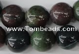 CRO438 15.5 inches 16mm round Indian agate beads wholesale