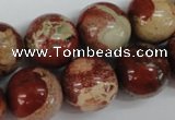 CRO449 15.5 inches 16mm round rainrow stone beads wholesale