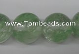 CRO549 15.5 inches 20mm round watermelon green beads wholesale