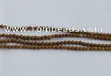 CRO551 15.5 inches 4mm round grain stone beads wholesale