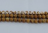 CRO555 15.5 inches 12mm round grain stone beads wholesale