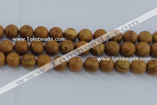 CRO556 15.5 inches 14mm round grain stone beads wholesale