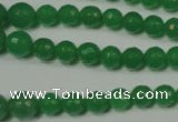 CRO717 15.5 inches 6mm – 14mm faceted round candy jade beads